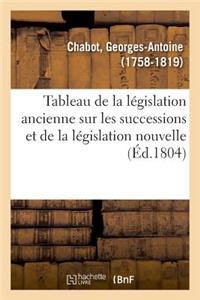 Tableau de la Législation Ancienne Sur Les Successions Et de la Législation Nouvelle