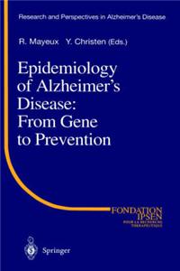 Epidemiology of Alzheimer's Disease