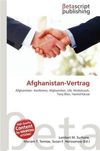 Afghanistan-Vertrag