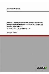 Basel II's supervisory review process guidelines and its potential impact on Austria's financial market supervision
