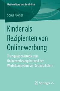 Kinder ALS Rezipienten Von Onlinewerbung