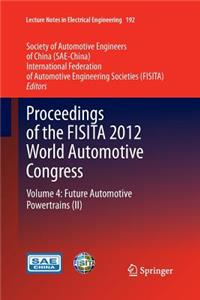 Proceedings of the Fisita 2012 World Automotive Congress