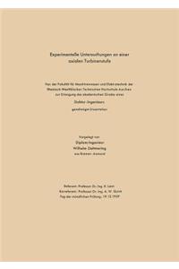 Experimentelle Untersuchungen an einer axialen Turbinenstufe