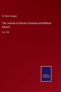 Journal of Sacred Literature and Biblical Record