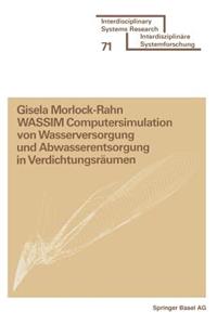 Wassim Computersimulation Von Wasserversorgung Und Abwasserentsorgung in Verdichtungsräumen