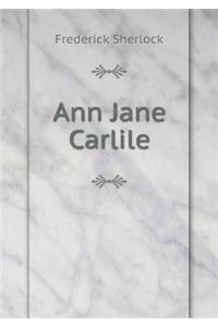 Ann Jane Carlile