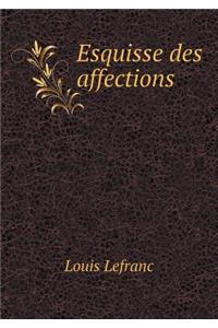 Esquisse Des Affections