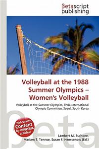 Volleyball at the 1988 Summer Olympics - Women's Volleyball