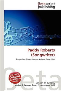 Paddy Roberts (Songwriter)