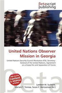 United Nations Observer Mission in Georgia