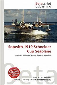 Sopwith 1919 Schneider Cup Seaplane
