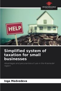 Simplified system of taxation for small businesses