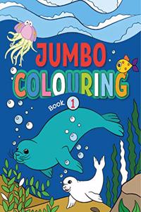 Jumbo Colouring Book 1 Paperback â€“ 2020