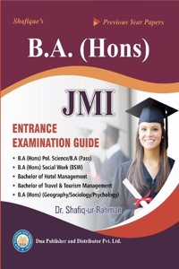 2025 B.A. (Hons) Entrance Examination Guide, Previous Year Papers, Multiple Courses Coverage