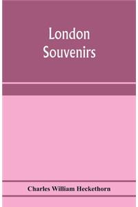 London souvenirs