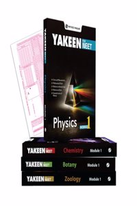 PW Yakeen for NEET Droppers Physics, Chemistry, Botany and Zoology Modules with Solutions & 30 OMR Sheets (2024 Edition) Combo Set of 24 Books