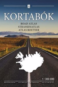 KORTABOK 202123 ICELAND ROAD ATLAS 1300