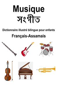 Français-Assamais Musique Dictionnaire illustré bilingue pour enfants