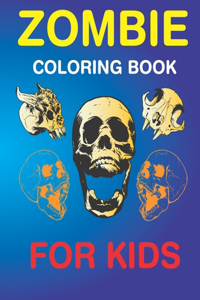 Zombie coloring book for kids