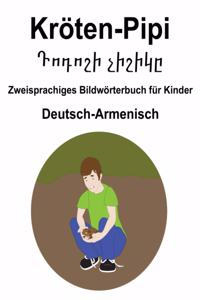 Deutsch-Armenisch Kröten-Pipi / Դոդոշի չիշիկը Zweisprachiges Bildwörterbuch für Kinder