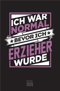 Wochenplaner 2020 - Erzieherin und Erzieher