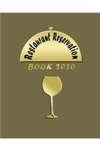 Restaurant Reservation Book 2020