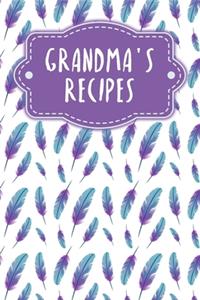 Grandma's recipes