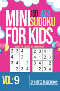 Sudoku For Kids Ages 6-9 Easy Difficulty