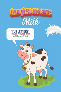 FUN LETTERS Tracing Practice Book