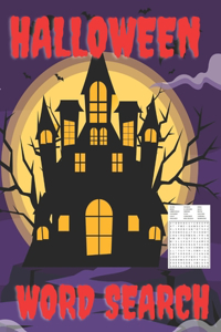 Halloween Word Search Book