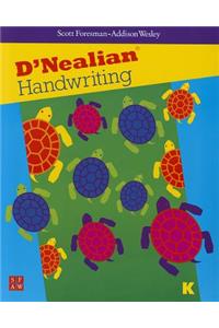 Dnealian Handwriting 1999 Student Edition (Consumable) Grade K