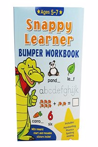 Snappy Learners Bumper Workbook Ages 5-7 [Paperback] Alligator [Paperback] Alligator [Paperback] Alligator