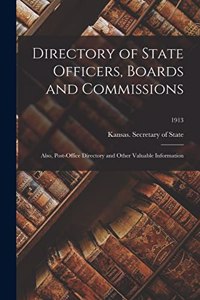 Directory of State Officers, Boards and Commissions