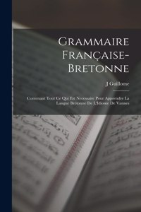 Grammaire Française-Bretonne