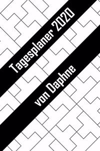 Tagesplaner 2020 von Daphne