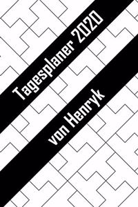 Tagesplaner 2020 von Henryk