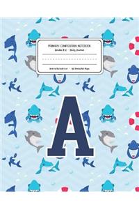 Primary Composition Notebook Grades K-2 Story Journal A