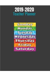 2019-2020 Teacher Planner