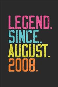 Legend Since August 2008