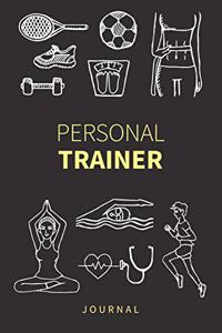 Personal Trainer Journal Exercise Workout Log Book