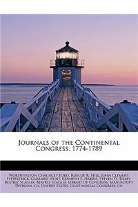 Journals of the Continental Congress, 1774-1789