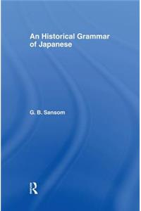 Historical Grammar of Japanese