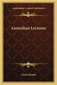 Australian Lectures