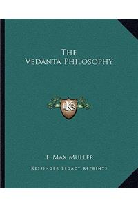 The Vedanta Philosophy