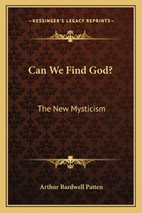 Can We Find God?