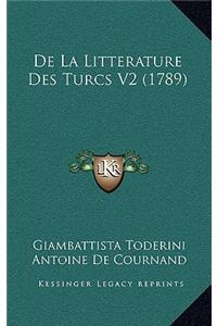 De La Litterature Des Turcs V2 (1789)