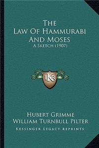 Law Of Hammurabi And Moses