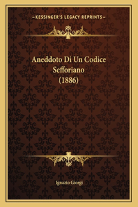 Aneddoto Di Un Codice Sefforiano (1886)