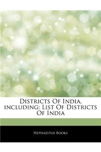 Articles on Districts of India, Including: List of Districts of India