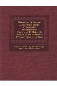 Memoires de Weber